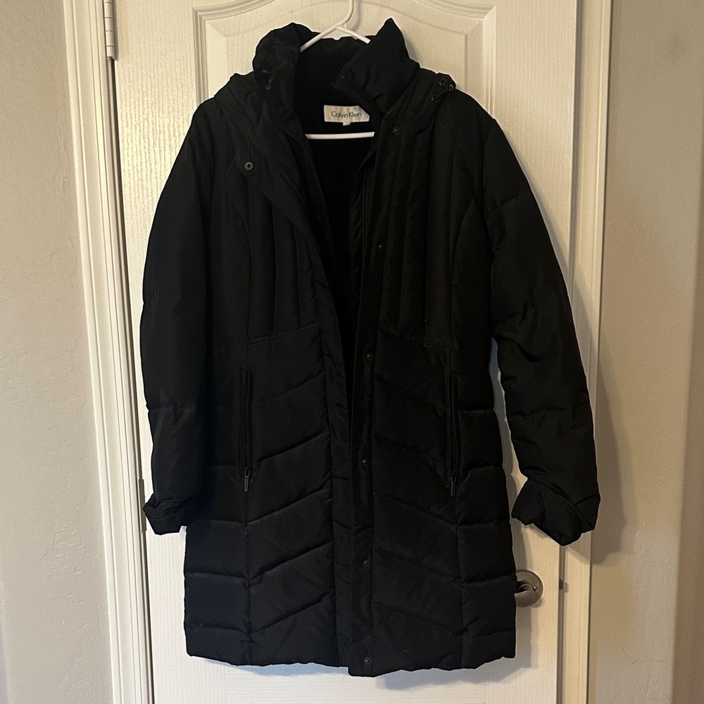 Calvin Klein Women's Down Black Puffer Jacket